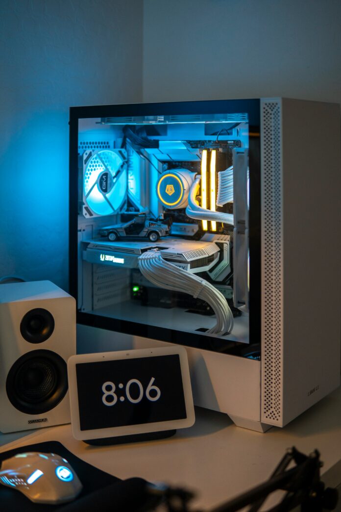 Budget Gaming PC 2025 setup on desk