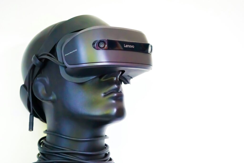 AR and VR headset used in emerging tech trends for late 2025